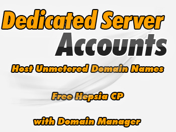 Low-cost dedicated server hosting plan
